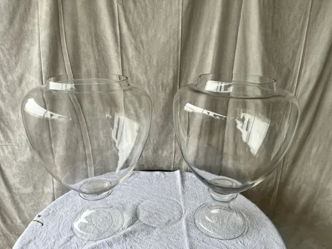 Par de vaso para arranjo de buffer 60x24x1.30