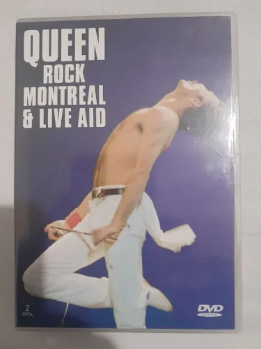DVD Queen Rock Montreal & Live Aid original