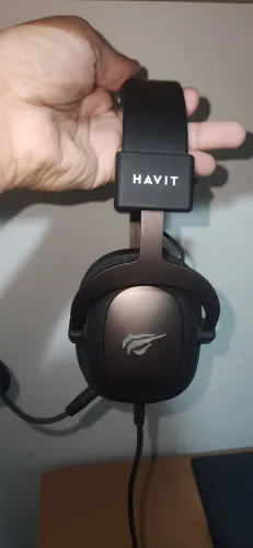 Fone de ouvido Headset HAVIT com Cabos