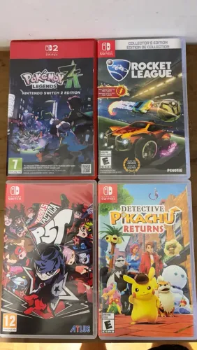 Lote jogos Nintendo switch / Pokemon