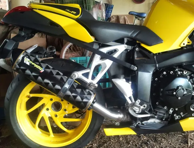 Ponteira, Abafador, Escap Two Brothers Carbon BMW K1200R/K1300R