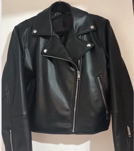 Jaqueta Biker Zara - Tamanho XL