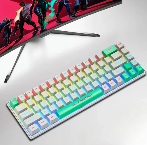 Teclado mecânico switch marrom NOVO?