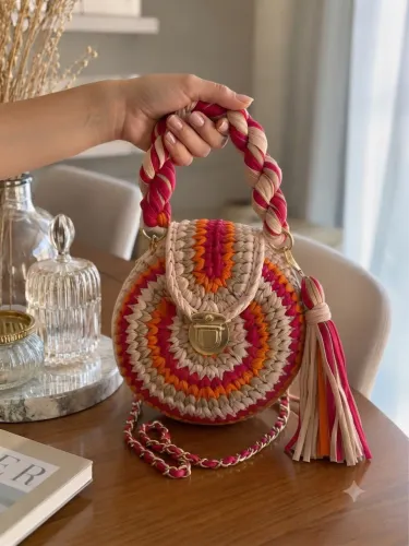 Bolsa crochê unidade - vários modelos-