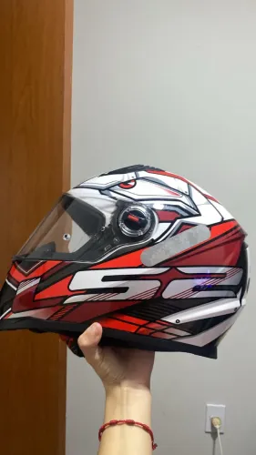 capacete ls2 em ótimo uso, tamanho 56 