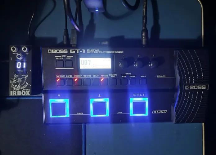 Boss GT-1 + M-Vave IRBOX