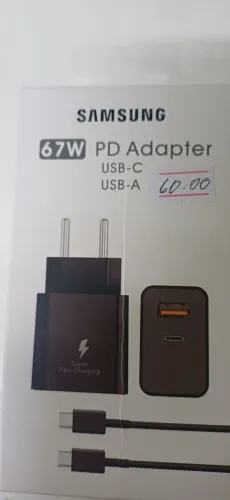 Carregador Sansung 67W. PD Adapter Tipo C