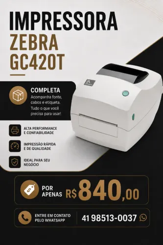 Impressora Zebra GC420T