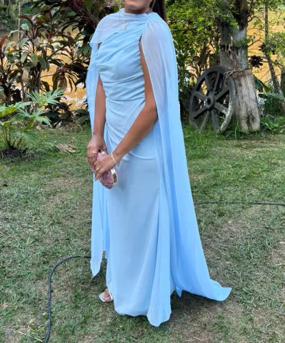 Vestido festa - Azul