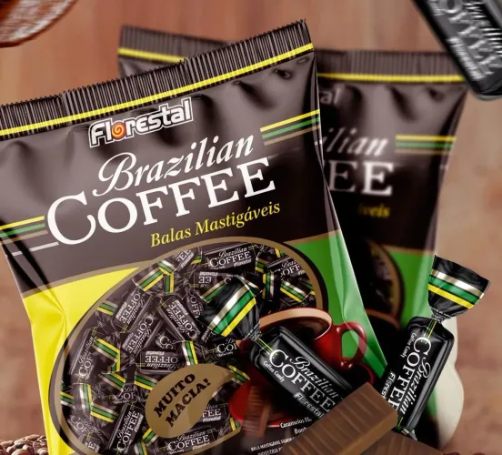 Bala coffe / bala de café florestal 