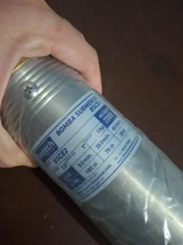 Bomba palito BSCE2 INTECH MACHINE 1,0 CV - 2 fios 2,5