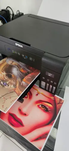 Impressora Epson L4150 Ecotank Wi-Fi - pronta para uso.