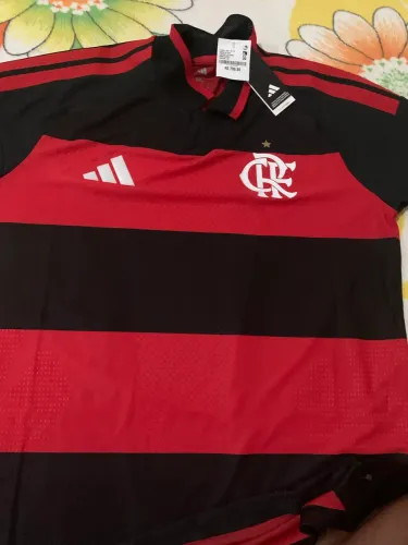 CAMISA ORIGINAL DO FLAMENGO JOGADOR NOVA