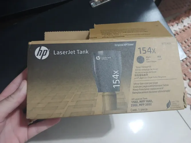 Kit de Recarga de Toner HP 154X LaserJet Tank Preto W1540X