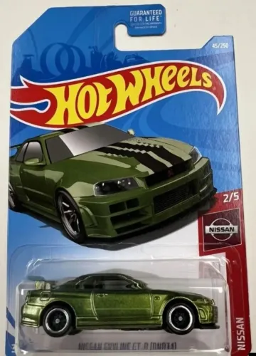 Hot Wheels Nissan 2018 - Nissan Skyline GT-R [BNR34]
