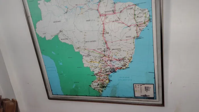 Quadro Mapa