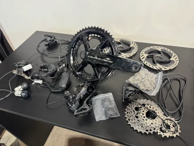 Grupo Dura Ace 12v di2 para bike de Triathlon