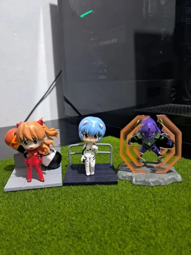 Kit Action Figure Evangelion EVA 3pcs