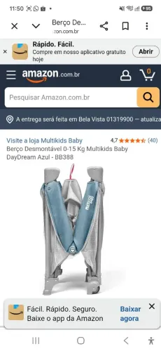 Berço para bebê 