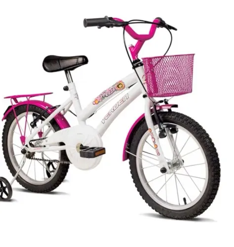 Vendo bicicleta infantil feminina Aro 16 nova ainda embalada na caixa.