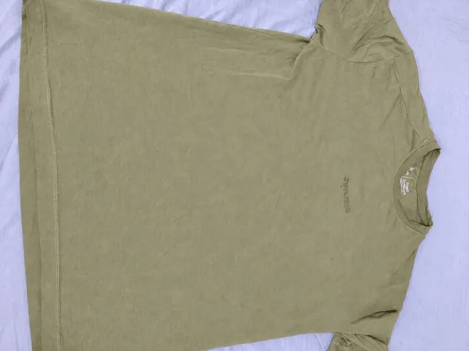 Camisa Bulking over GG verde musgo
