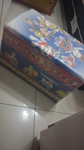 Bau infantil madeira