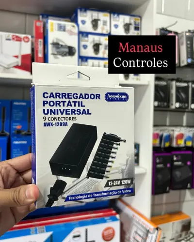 Fonte Universal para Notebook e Netbook 120W - Promoção