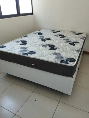 Cama Box Exclusive base e colchão D28 138x188x62 - Nvoo e embalado!!