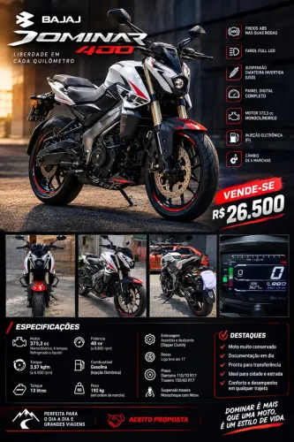 Vendo DOMINAR 400