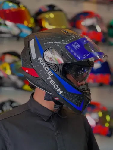 Promoção de Lançamento do Capacete Race Tech Volt Set com Óculos Interno