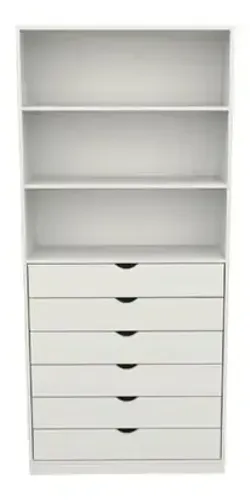 Armário Prateleira Gaveteiro Misto 100% MDF