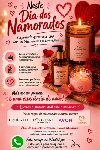 Velas Aromáticas e Perfumes