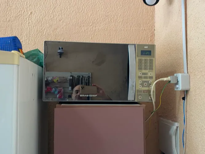 Microondas Brastemp inox