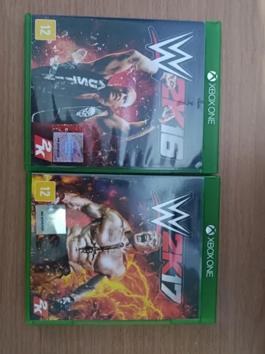 Jogos W2K16 e 17 Xbox one original