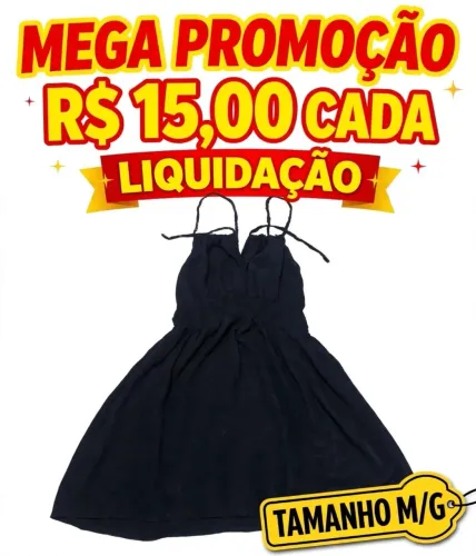 Vestidos 15,00 cada