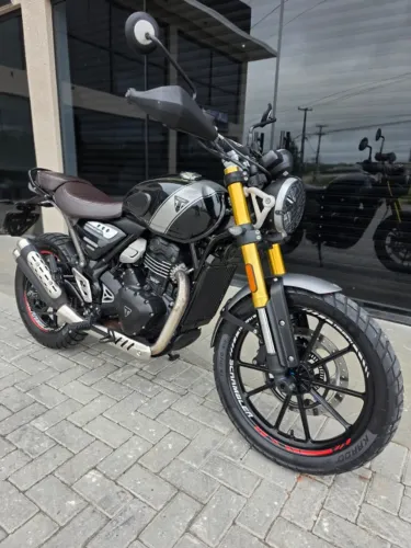 Triumph Scrambler 400X Abs Nova - Estudo troca por outras motos