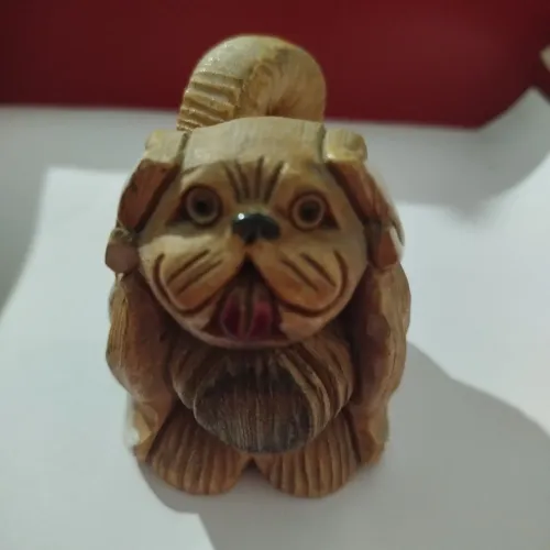 Escultura Uruguaia Cachorro Pequinês 
