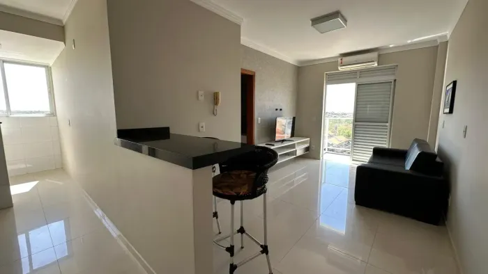 ALUGO APARTAMENTO MOBILIADO 1 QUARTO, PROXIMO DA UFMT no Jardim Itália - Cuiabá/MT