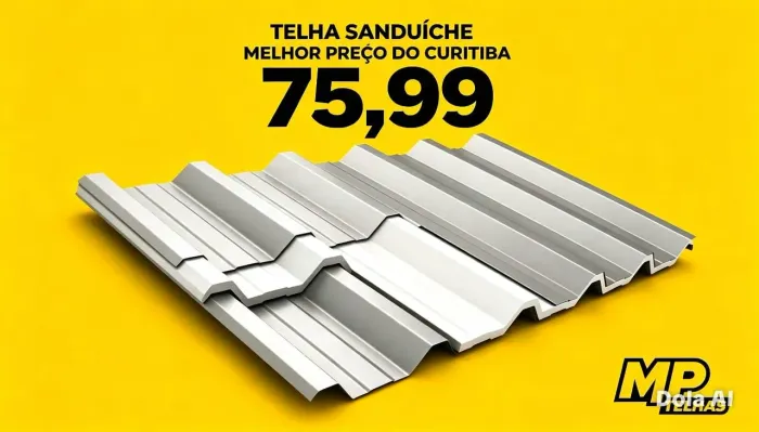 Telhas sanduíche 