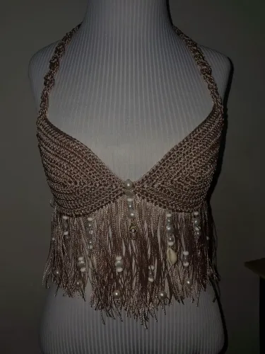 Biquini em crochet