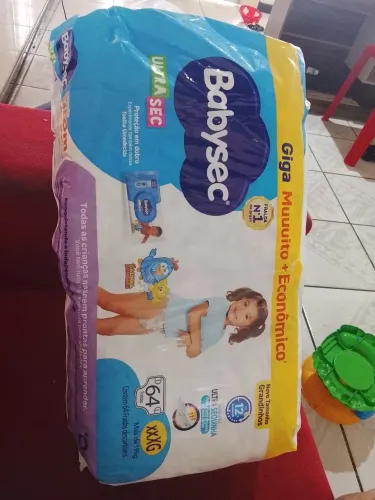 Fralda xxxg baby sec 