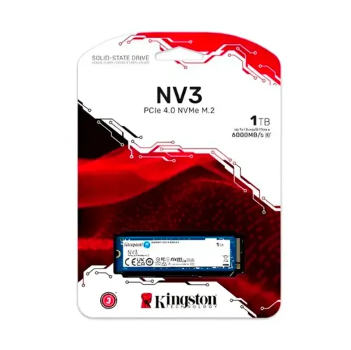 SSD M.2 Kingston SNV3S/1TB NOVO lacrado
