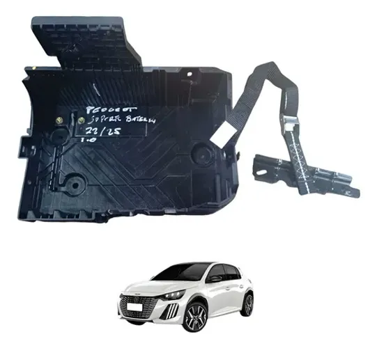 Suporte Caixa Bateria Peugeot 208 2022 A 2025