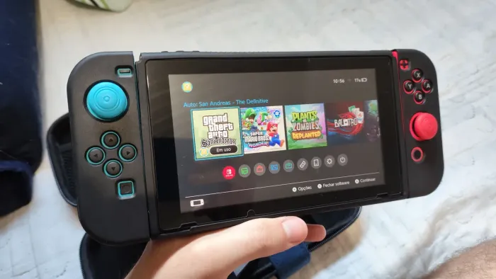 NINTENDO SWITCH V2 - DESBLOQUEADO