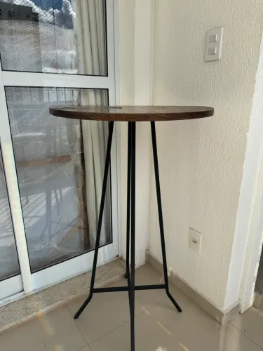 Mesa Alta redonda 60cm JAHARI 