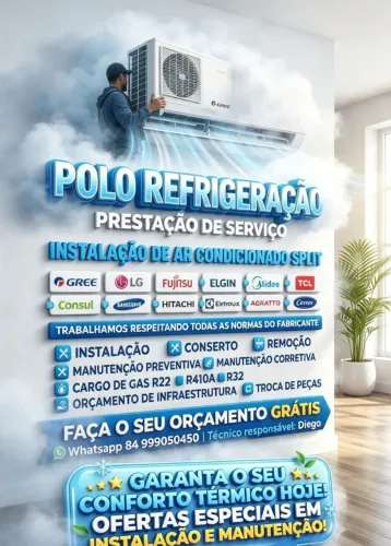 Instalação de ar condicionado 