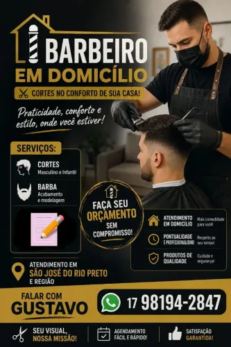Barbeiro a Domicílio