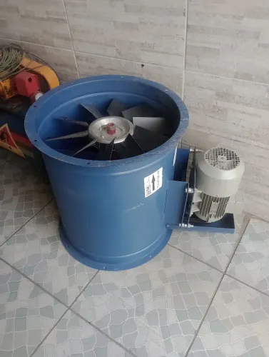 Exaustor Axial de transmissão