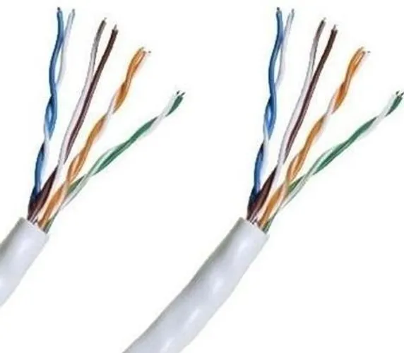 Cabo UTP/Lan Cat5e CMX 100% Cobre (P/ Internet/rede/lan/CFTV/Segurança Eletrônica)