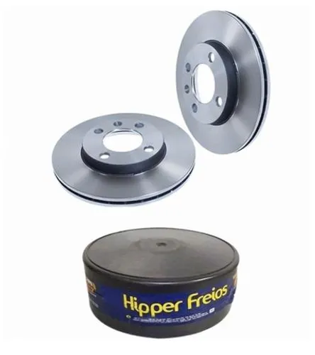 Par Disco de Freio Gol G5 G6 1.0 1.6 Voyage Saveiro
